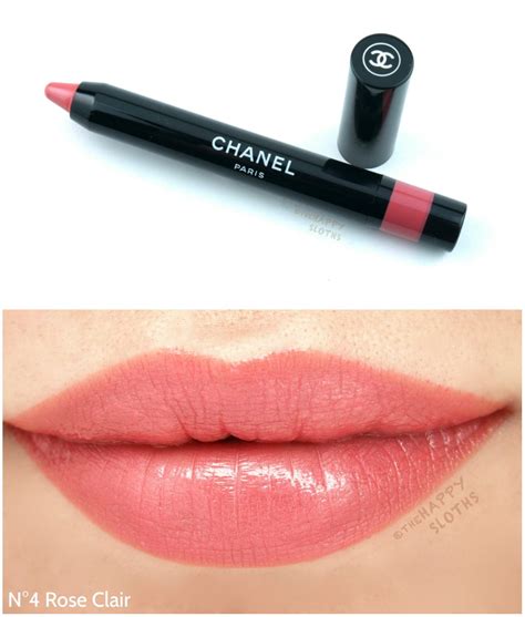 chanel le rouge crayon de couleur 17|Chanel crayon lipstick.